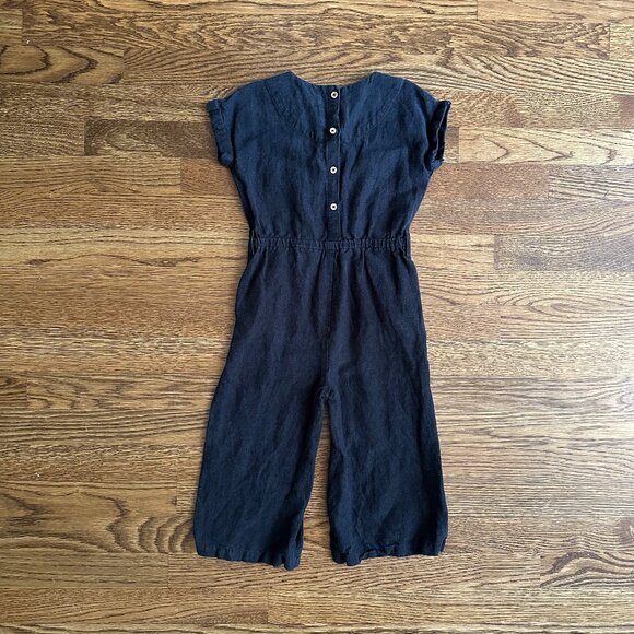 Size 4/5 Black Jumpsuit with button detail - Picture 4 of 5